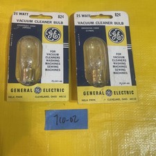 Lot Of 2 Ge 25t8dc 25 Watt Appliance Bulbs. Made In Usa