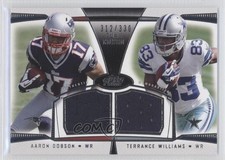 2013 Topps Prime Dual Combo Relics 312/330 Aaron Dobson Terrance Williams g6w
