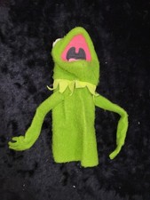 Vintage 1978 Fisher Price Jim Henson Muppets Kermit The Frog Hand Puppet