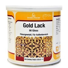 Goldlack Goldfarbe Metall Holz Vergoldung Gol...