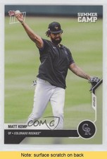 2020 Topps Now Road to Opening Day Summer Camp /1363 Matt Kemp #OD-493 READ 0c3
