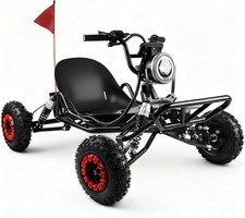 Electric Go Kart 2000W Motor Go Kart Premium Steel Tubular Frame 3 Speed 30MPH