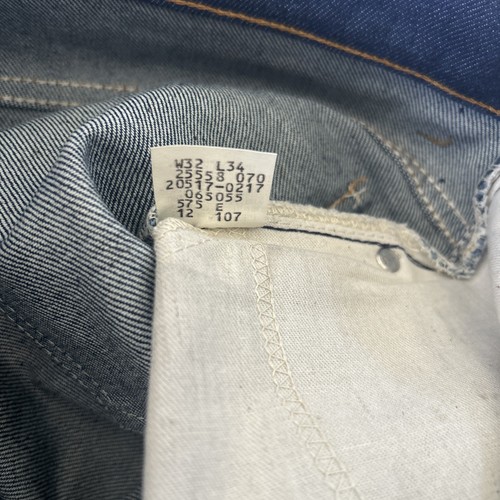 Vtg Dead stock Rigid No Wash Levis 517-0217 Jeans BootCut BellBottom 32/34 USA - Picture 4 of 8