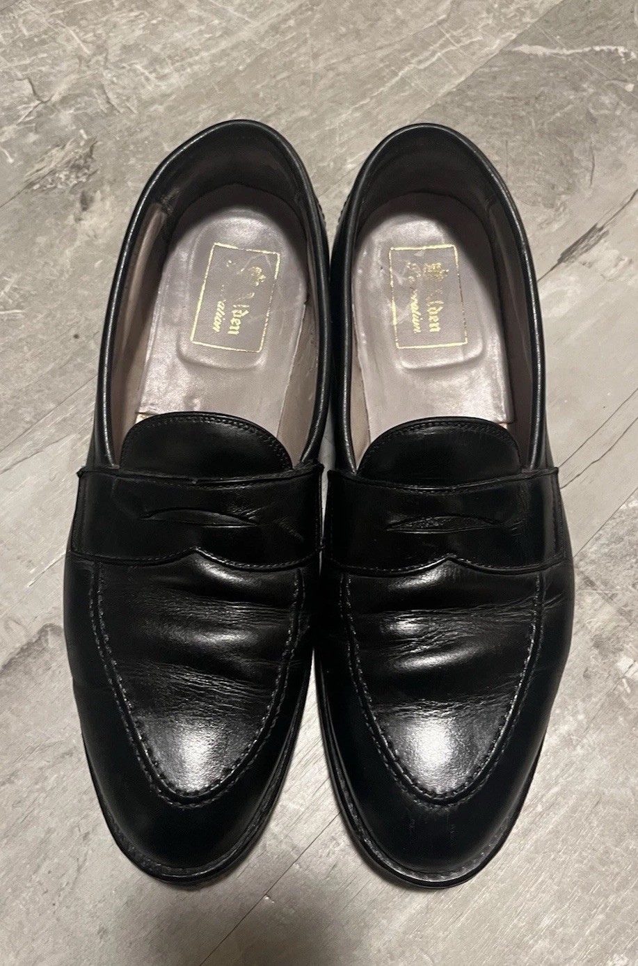 Alden 96987F Black Calfskin LHS / Penny Loafer