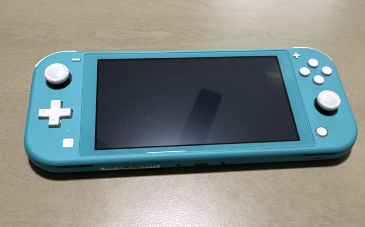 Nintendo Switch Lite Turquoise Handheld Console Headphone Jack HDH