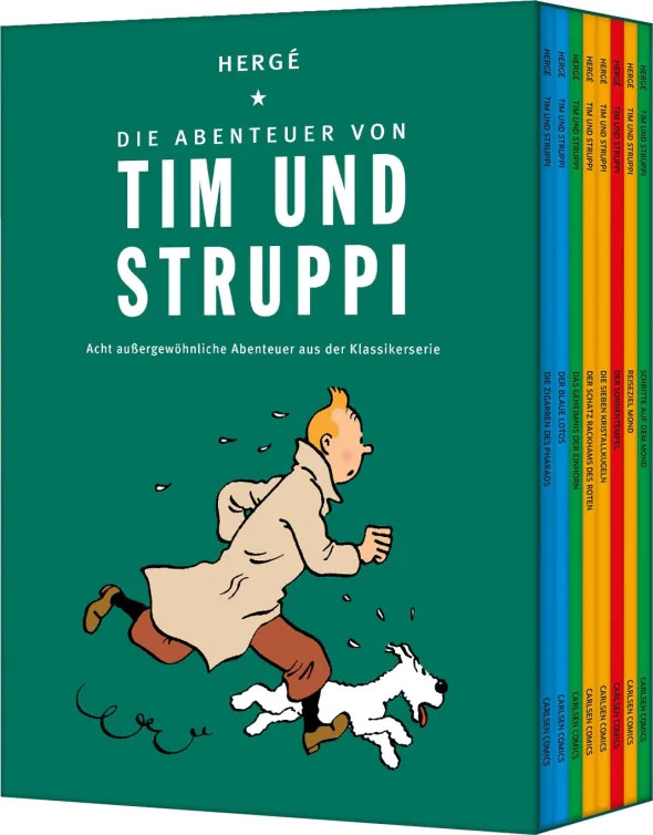 Tim und Struppi: Die Abenteuer von Tim und Struppi (Schuber) SC Carlsen Comic