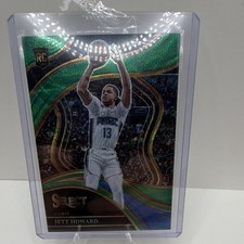 Panini Select Green Wave Prizm Jett Howard Rookie #270 /50 Orlando Magic