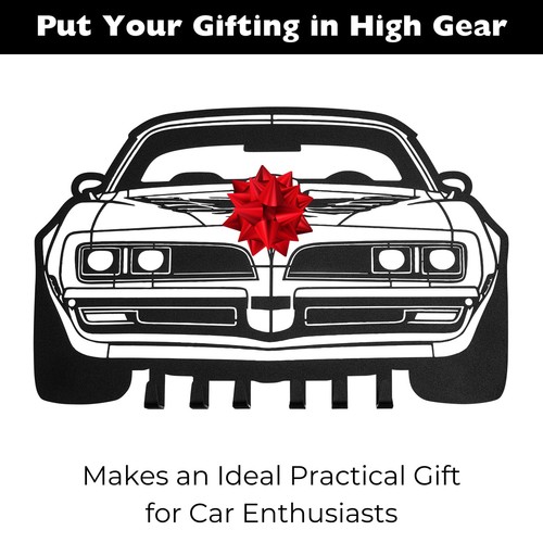 Metal Automotive Key Holder with 6 Hooks - Unique Wall Mounted Car Lovers Gif... - Picture 5 of 8