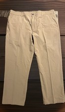 Duluth Trading Pants Mens 40x30* Tan Flex Ballroom Khakis Work Utility Stretch
