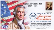 26-087, 2026, SC 6068k Figures of the American Revolution, FDC, DCP, America 250