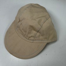 Baby Hat Boys 0/3 M Tan 100 Cotton Sun Cap Infant Soft Lightweight