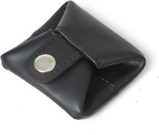 Top Grain Leather Coin Pouch Change Holder Mi...