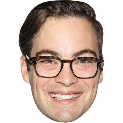 Kholby Wardell (Glasses) Big Head. Larger than life mask.