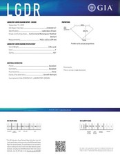 2.04 Ct RADIANT GIA Certified Lab Grown CVD Diamond F Color VS1 Clarity STONE 538.73 per carat