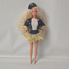 Vintage Super Talk Barbie Doll Mattel 1994 Tested  Working Denim Outfit