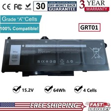 GRT01 Battery FOR Dell Latitude 5421 / 5431/ 5521 31 Precision 3561/3571/3470