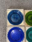 Vtg. Lot of (5) Thornton W. Burgess Animal Friends Glass Plate Coasters 3.5" — photo 7