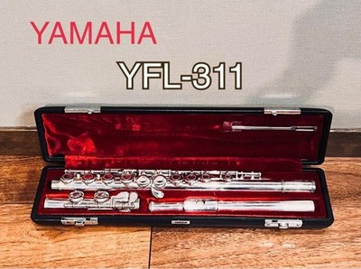 Yamaha Yfl-311 Flute Standard Silver-plated Concert Flute For Students