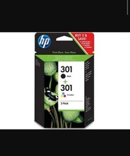 HP 301 Noir et Tricolore Cartouches d'Encre - N9J72AE#301 Date 2027
