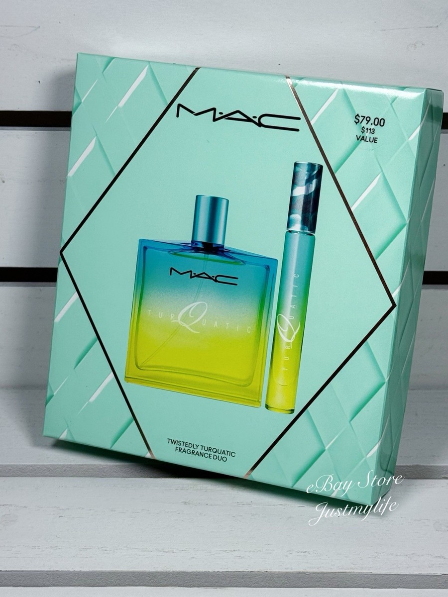 MAC Twistedly Turquatic Fragrance 2pcs Set, Large Size 96mL+