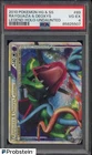 2010 Pokemon HG & SS Legend Undaunted #89 Rayquaza & Deoxys Holo PSA 4