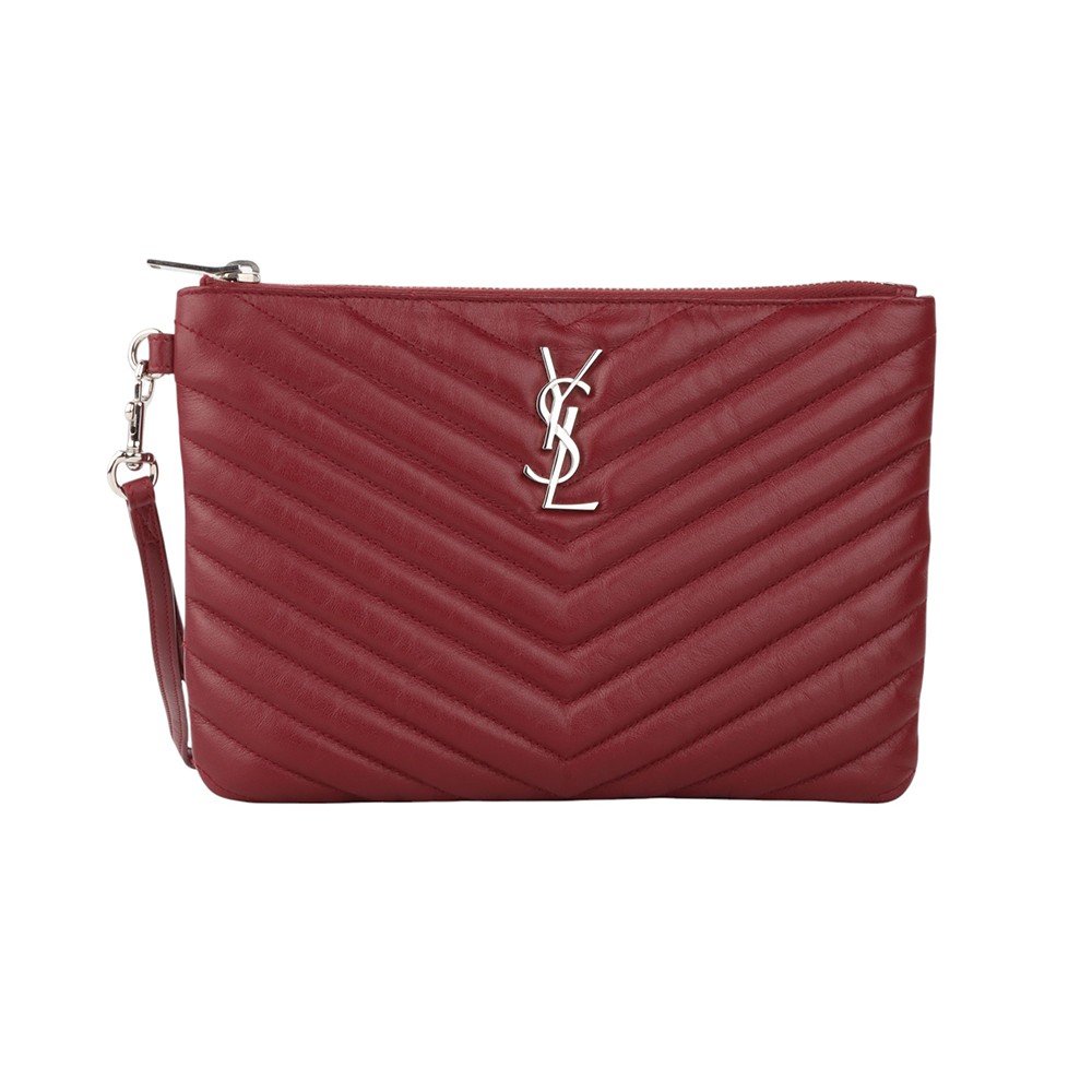 Borsa pochette piccola Saint Laurent Matelassé 379039 34117Y 122636625