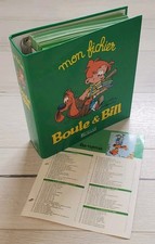 ⭐Mon Fichier Boule & Bill - LES NOMS   ☆Edition ATLAS 1999☆117/118 Fiches-Lot3
