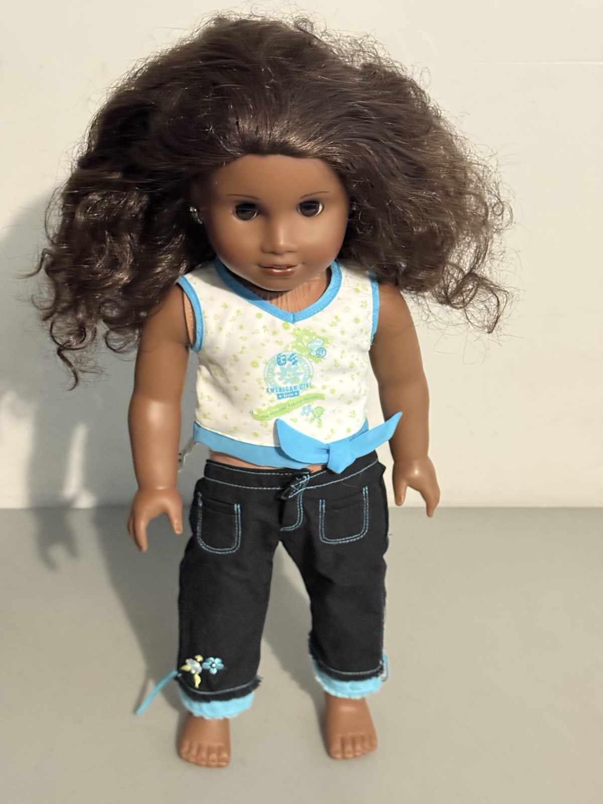 American Girl Doll 2014 Truly Me African American 18" With C