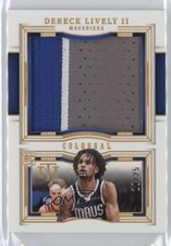 2023 National Treasures Colossal Rookie Materials Prime 10/25 Dereck Lively 14cm