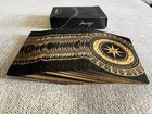 MONTAGE HOTELS Metallic Gilded Premium Playing Cards High Gloss Deck Black Gold — photo 1