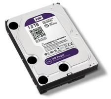WD Purple 1TB Surveillance Hard Disk 5400 RPM Class SATA 6 Gb 64MB 3.5" WD10PURX