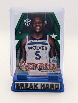 2025-26 Topps Holiday-Anthony Edwards #EV-AE Evergreen