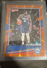 2020-21 Panini Donruss - Joel Embiid #71 Orange Laser