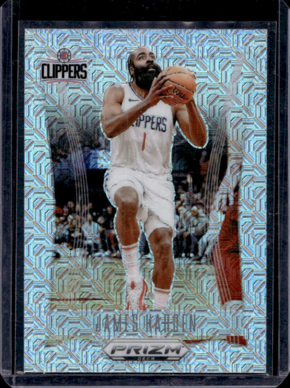 2023-24 Prizm Deca James Harden Mojo #2/25 Clippers