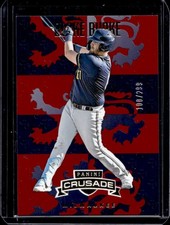 2025 Panini Crusade Blake Burke Red #/299 Brewers