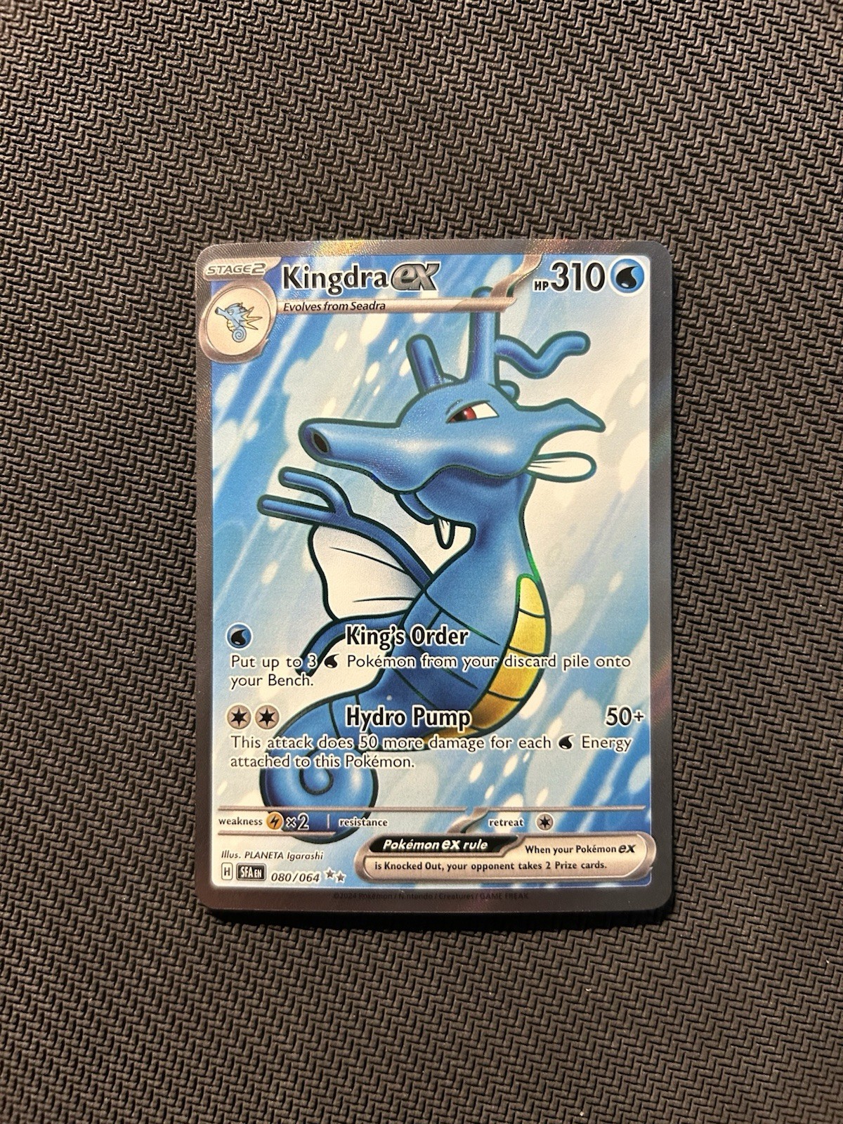 Pokemon TCG Kingdra ex 080/064! NM Condition! See Description!