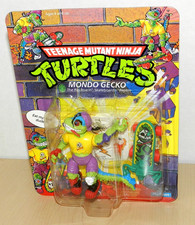TEENAGE MUTANT NINJA TURTLES MONDO GECKO 1990 VINTAGE PLAYMATES NEW SEALED