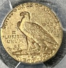 1912 $5 Five Dollar Indian Head Gold Half Eagle PCGS AU 58 $1280 Price Guide!! — photo 4