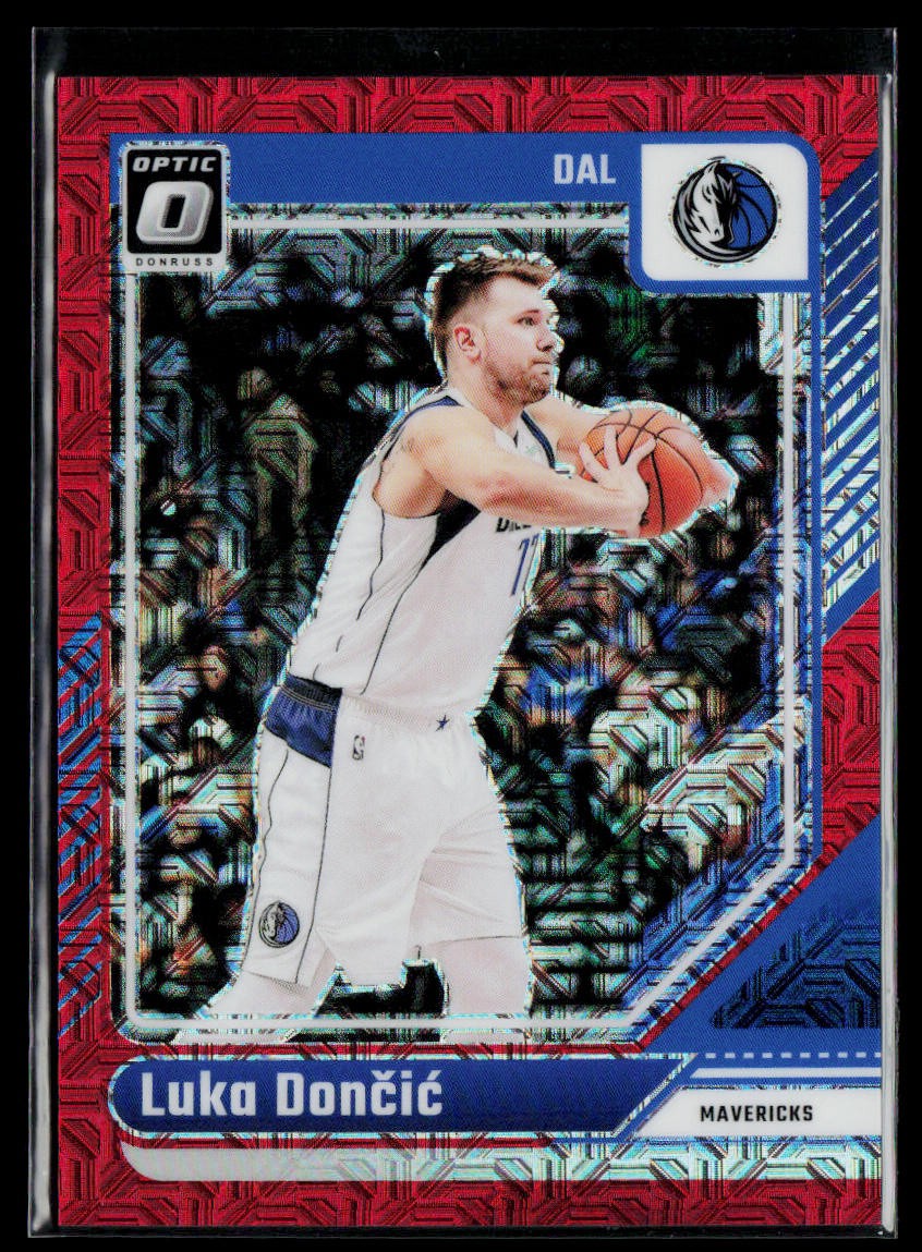 2024-25 Donruss Optic #214 Luka Doncic Choice Red #/88