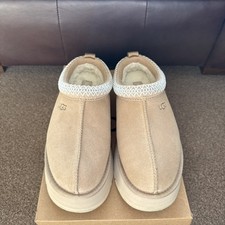 Ugg Tazz lI Beżowe zamszowe kapcie rozmiar 6