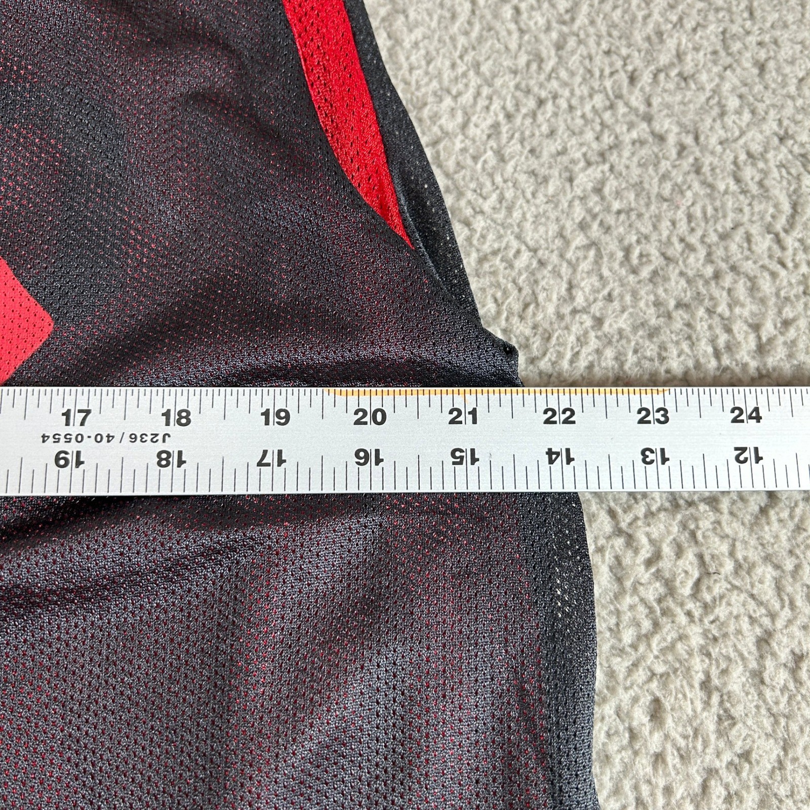 Converse Open Gym Reversible Basketball Jersey Tank Top CHI Red Black X Large thumbnail 4