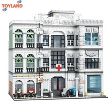 Modular Hospital Building Block Set | General Jim's Toys & Bricks | GJ-CH