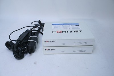 LOT OF 2 Fortinet FortiGate-60F Network Security Firewall -  Unclaimed     T7-A5
