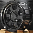 9SIX9 SIX-1 DEEP 16x8 6x139.7 -10 OFFSET CARBON GRAY 6 SPOKES LIP TRUCK 4 WHEELS