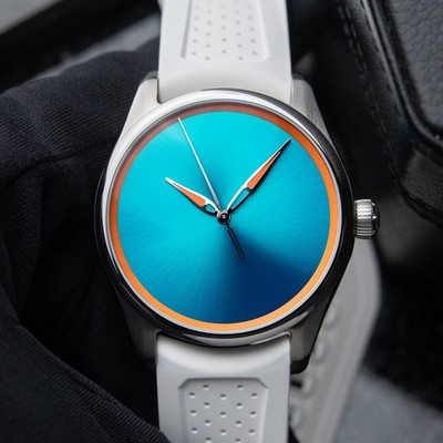 H.Moser & Cie. Pioneer Centre Seconds UNWORN 3/2026 Spiced Aqua Turquoise Watch
