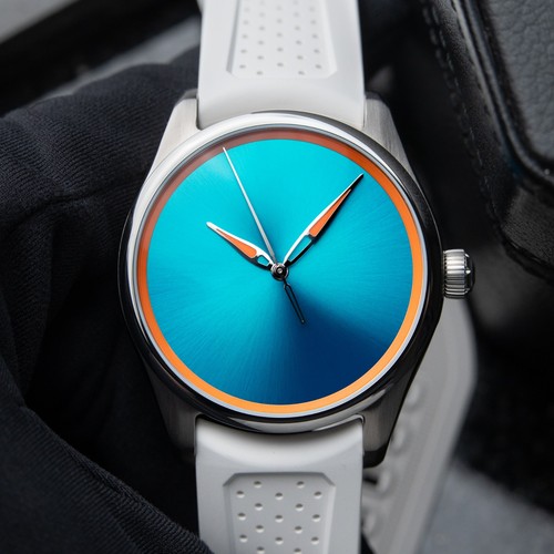 H.Moser & Cie. Pioneer Centre Seconds UNWORN 3/2026 Spiced Aqua Turquoise Watch