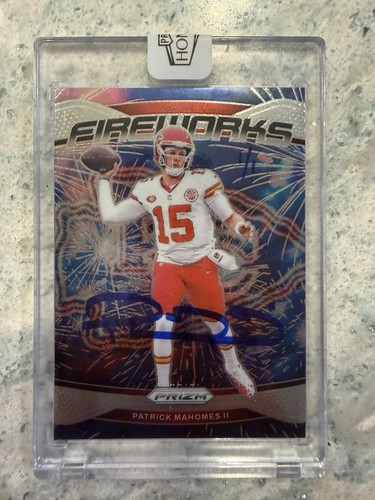 2024 Panini Prizm - Fireworks Patrick Mahomes II #1 1/1 Auto Sealed