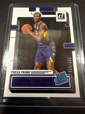 Bennedict Mathurin Purple Donruss Rated Rookie Press Proof /199