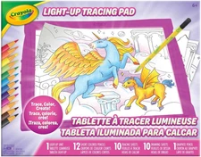 Light up Tracing Pad Pink, Best Birthday, Holiday & Christmas Gifts for Girls...
