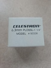 CELESTRON 6.3 MM, 1 1/4" PLOSSL MODEL 93338 WITH BOX